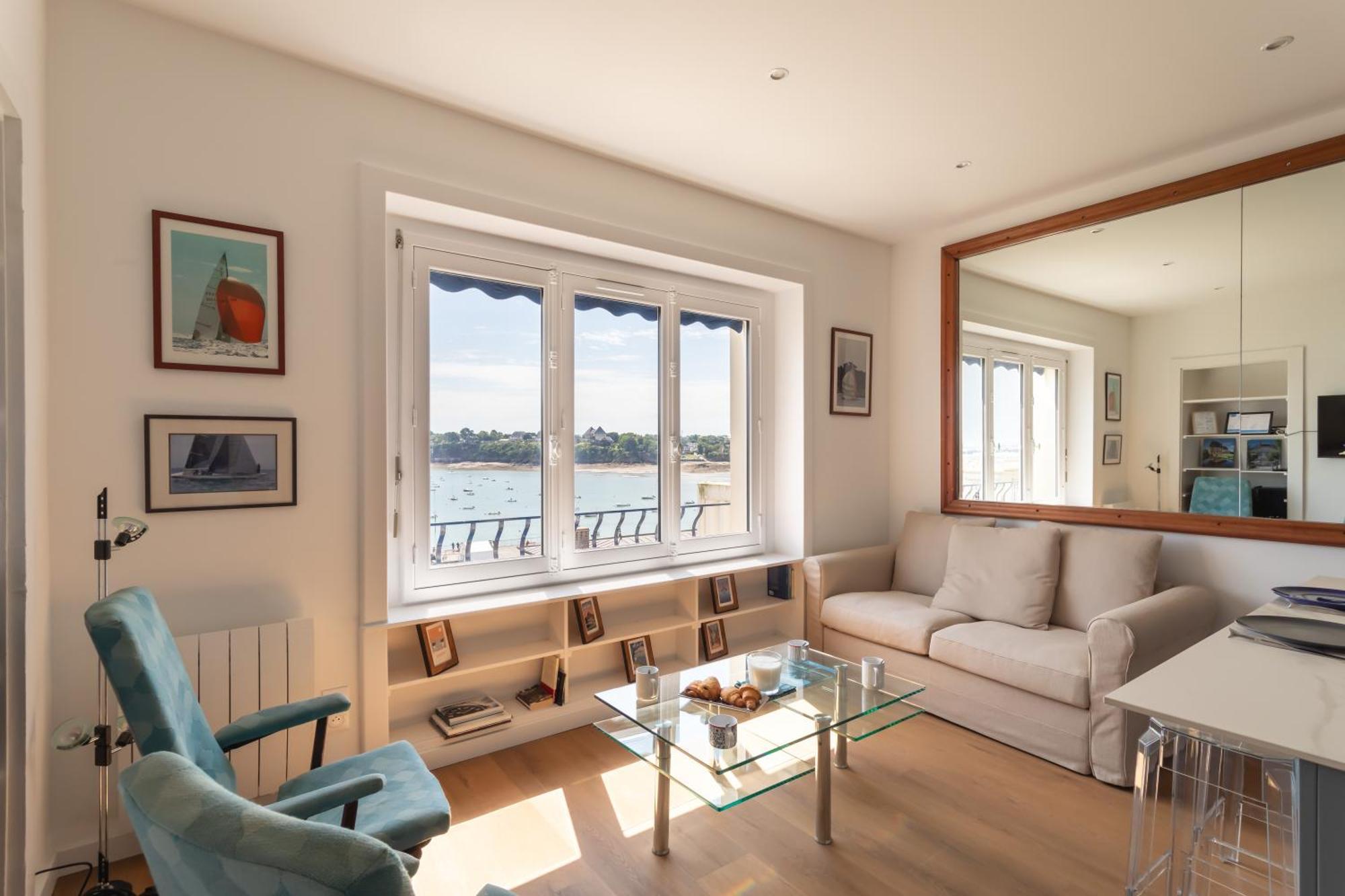 Le Beauvoir 1 - Appt Vue Mer ディナール エクステリア 写真