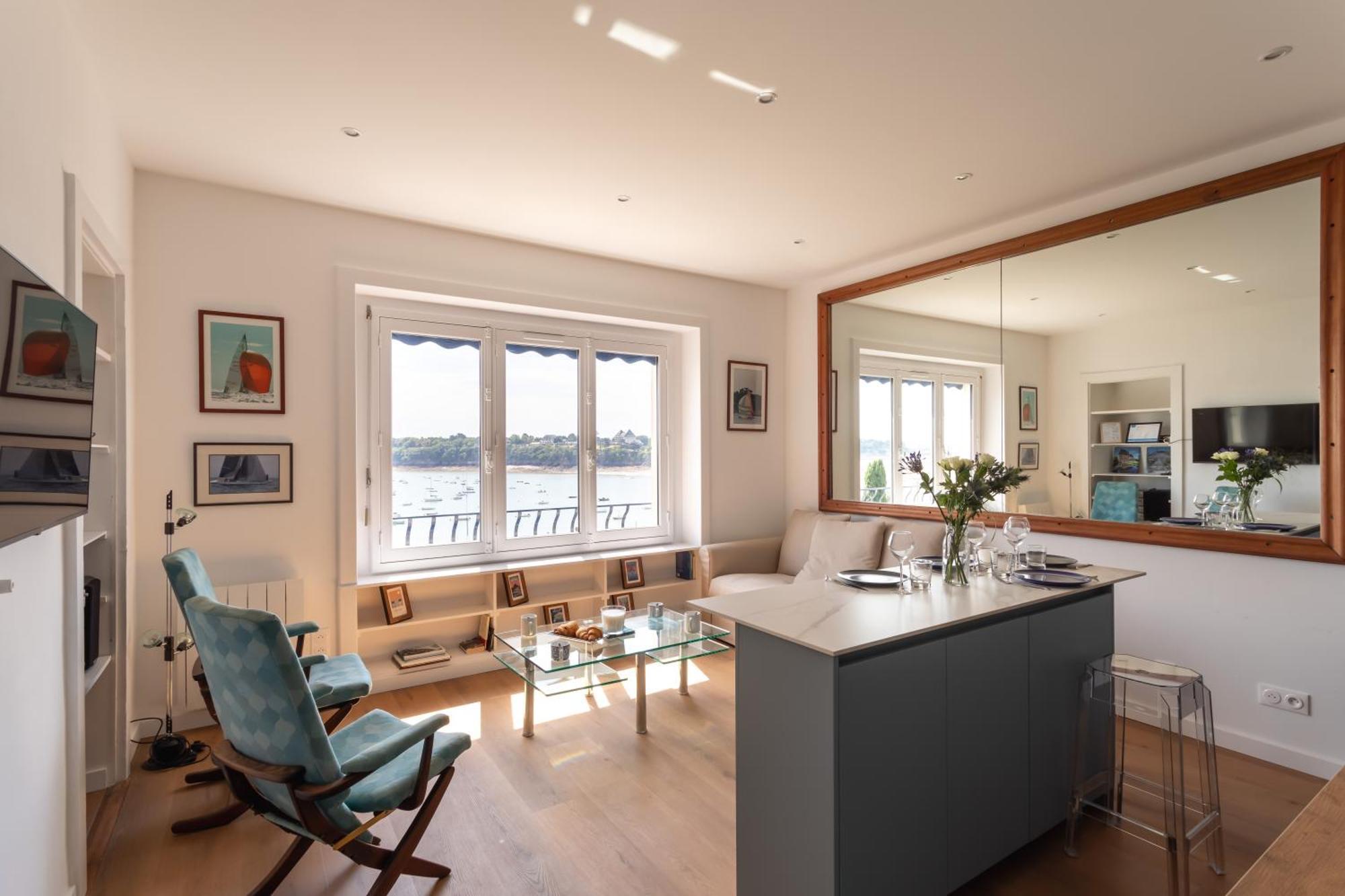 Le Beauvoir 1 - Appt Vue Mer ディナール エクステリア 写真