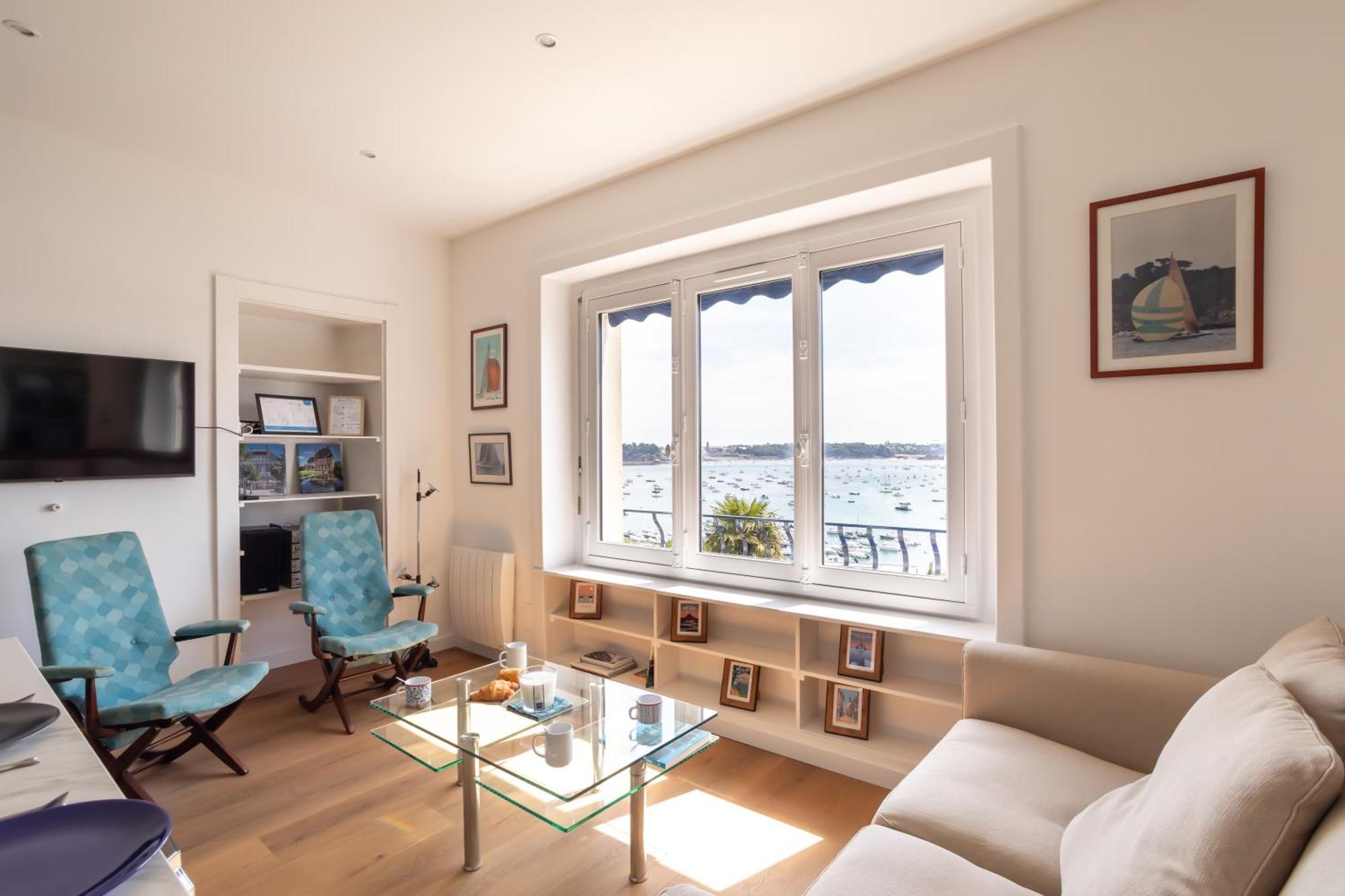 Le Beauvoir 1 - Appt Vue Mer ディナール エクステリア 写真